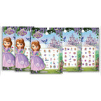 Stiker Kuku Anak Perempuan Karakter Sticker Nail Art Motif Princess Disney