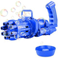 Mainan Bubble Gun Gatling Pistol Gelembung Sabun Anak Buble Gun Elektrik Machine Gun Bubble Busa