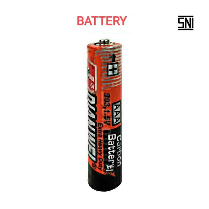 Baterai AA / AAA Mainan Batre A2 / A3 Batrey Battery Dianwei Murah A3 UM- 3 R6P 1.5V