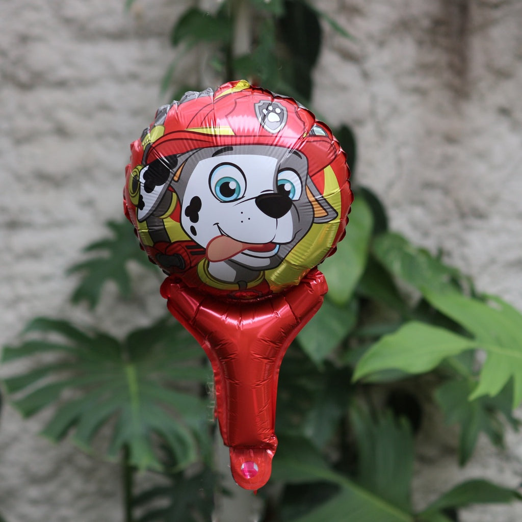 Mainan Anak Balon Foil Tongkat Karakter Kartun Pentungan Pesta Lucu