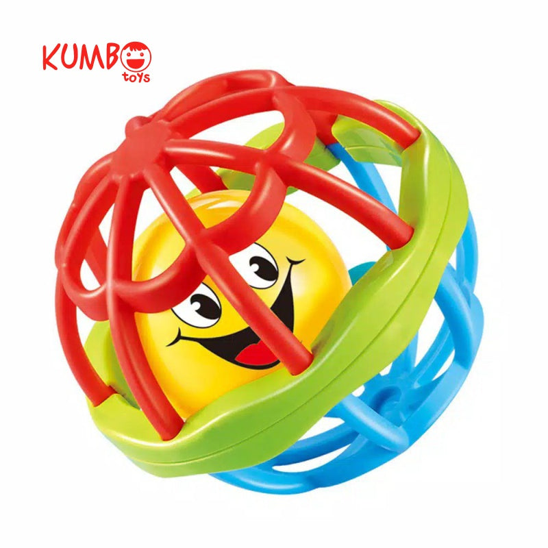 Mainan Kerincing Bayi Mainan Gigitan Bayi Bola Putar Teether Rattle Stick