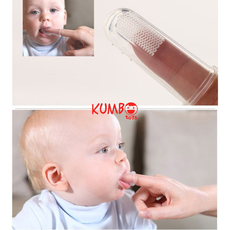 Sikat Gigi Anak Bentuk U Sikat Gigi Silikon Jari Bayi