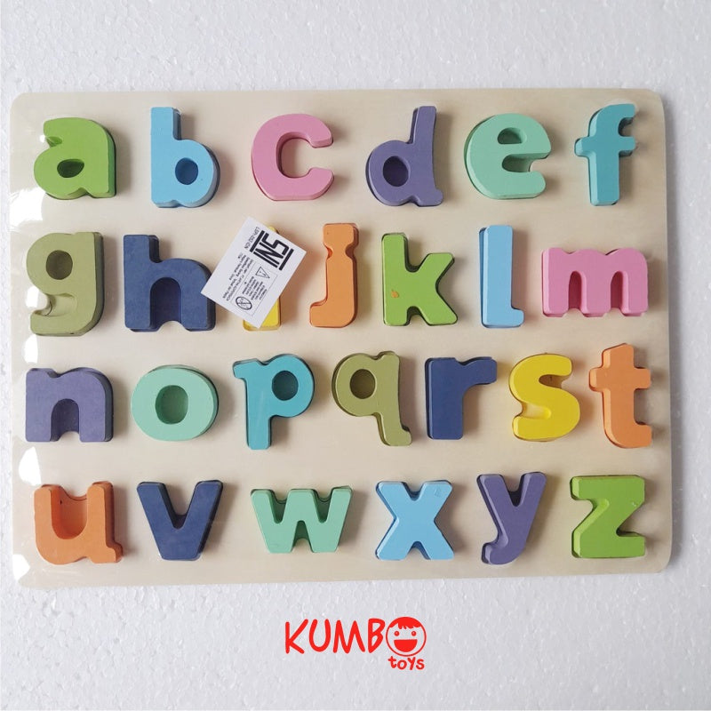 Mainan Edukasi Anak Puzzle 3D Huruf dan Angka