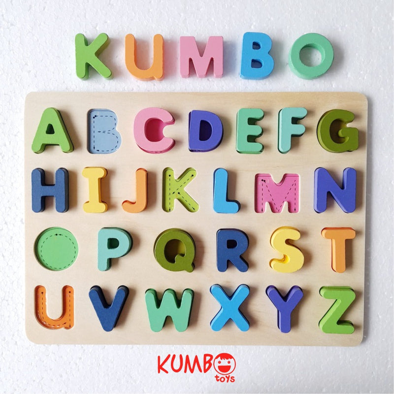 Mainan Edukasi Anak Puzzle 3D Huruf dan Angka