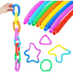 Mainan POP LIGHT LED | SELANG NYALA | PIPA NYALA FIDGET TUBES SENSORY TOYS