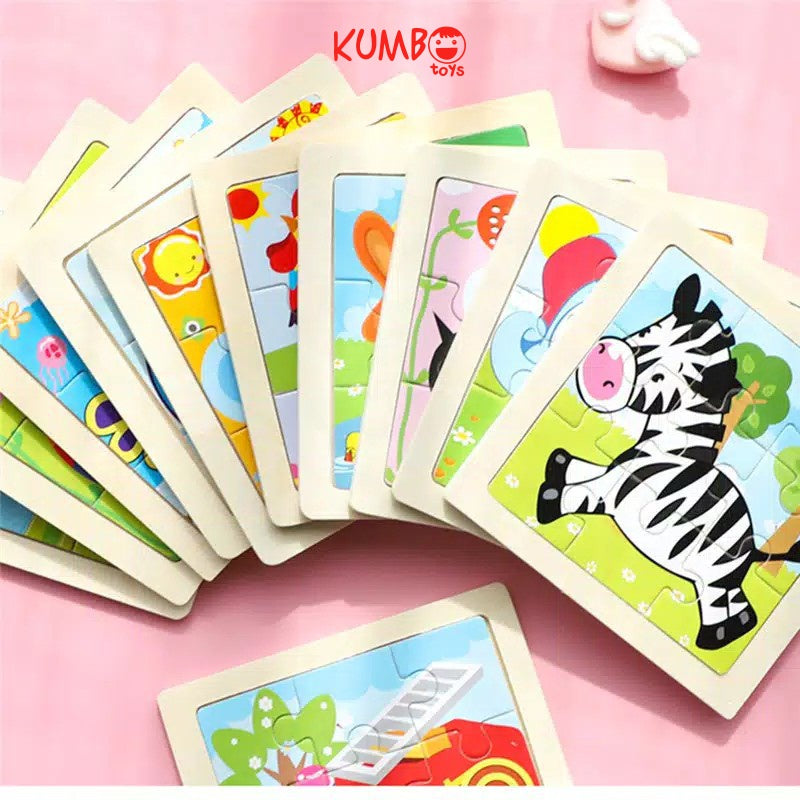 Mainan Puzzle Kayu Anak Puzzle Kayu Jigsaw Wooden Puzzle