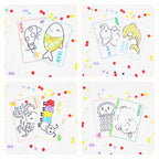 Aktivitas Menempel Tekstur pada Gambar Worksheet Activity Kids Worksheet Sensory Play PAUD / TK