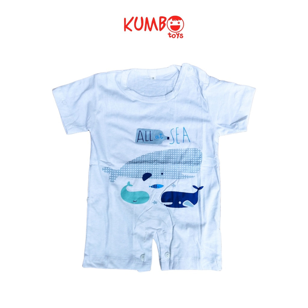 Romper Fashion Bayi / Baju Kodok Bayi Bahan Catton Combed 30s