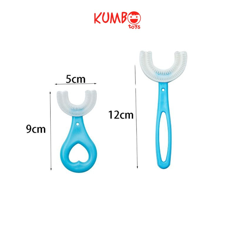 Sikat Gigi Anak Bentuk U Sikat Gigi Silikon Jari Bayi