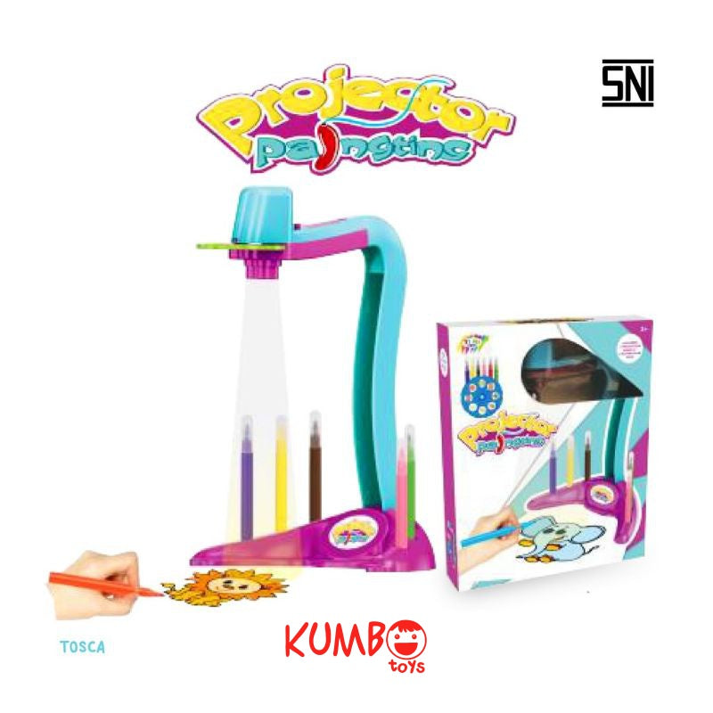 Mainan Edukasi Anak Projector Painting