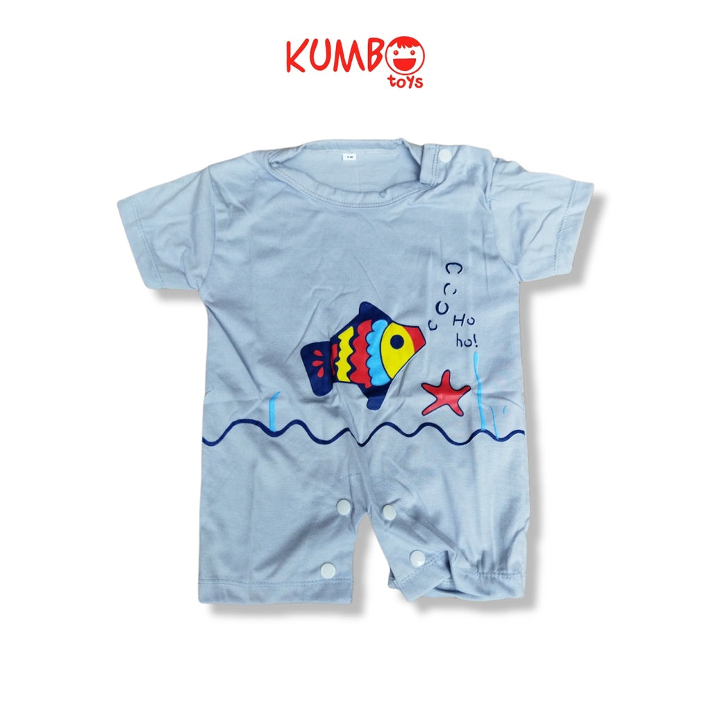 Romper Fashion Bayi / Baju Kodok Bayi Bahan Catton Combed 30s