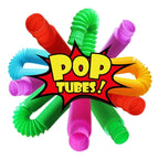 Mainan POP LIGHT LED | SELANG NYALA | PIPA NYALA FIDGET TUBES SENSORY TOYS