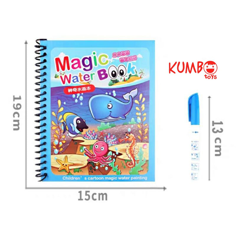 Mainan Edukasi Anak Magical Waterbook