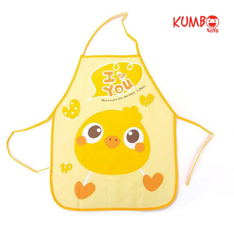 Celemek Anak Apron Masak dan Melukis Celemek Karakter Lucu