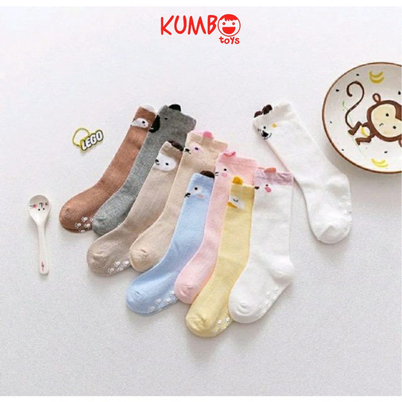 Kaos Kaki Bayi Panjang Karakter  Kaos Kaki Anak Perempuan Laki Laki Motif Hewan Lucu Baby Socks Kids Cute Unik