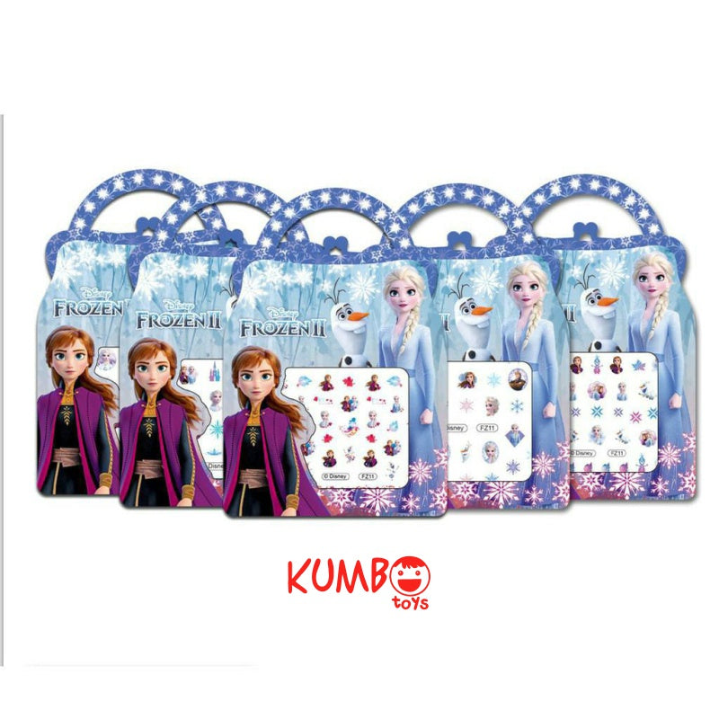 Stiker Kuku Anak Perempuan Karakter Sticker Nail Art Motif Princess Disney