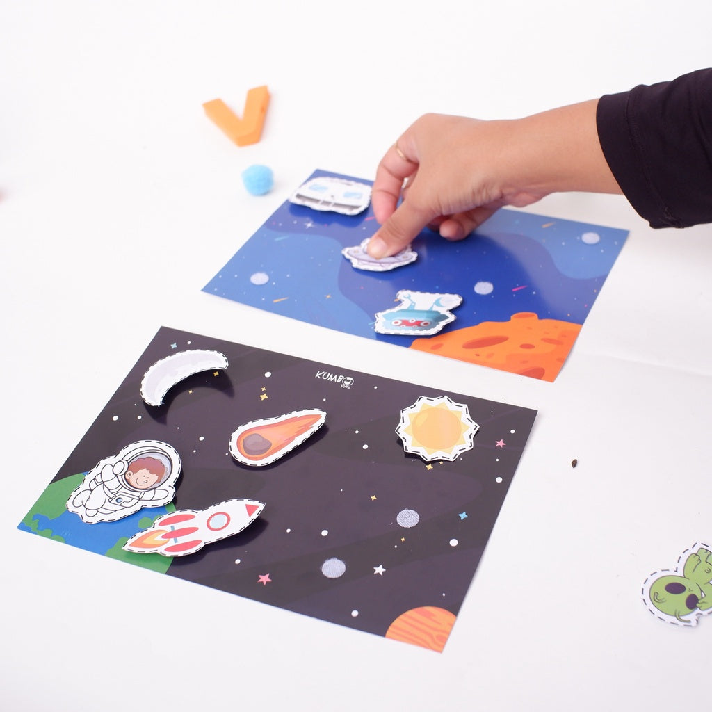 Mainan Edukasi Menggunting dan Menempel Cut and Paste