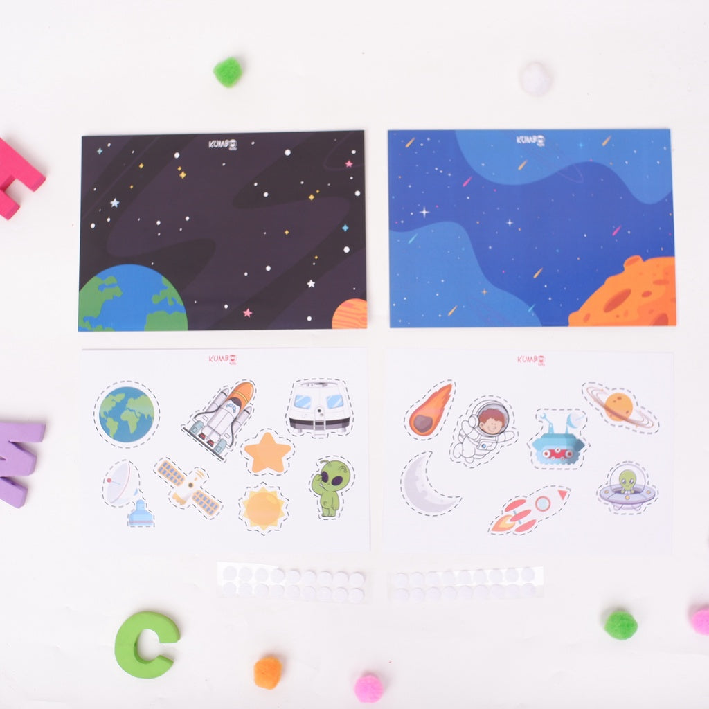 Mainan Edukasi Menggunting dan Menempel Cut and Paste