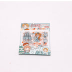 Sticker MOMO Transparant 20 Lembar Kartun Unik Bening Anti Air