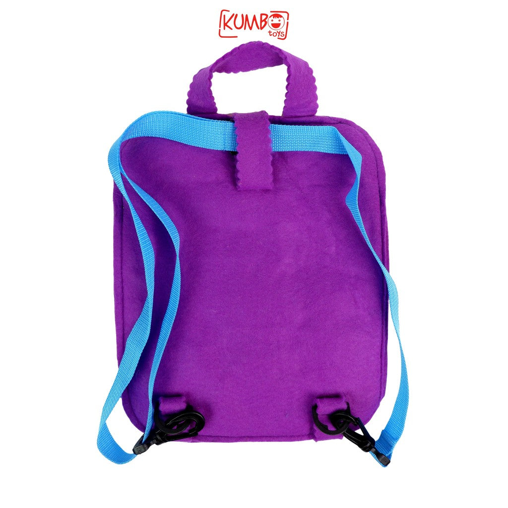 Mainan Edukasi Anak Busy Bag Ransel Montessori Play Life Skill Activity