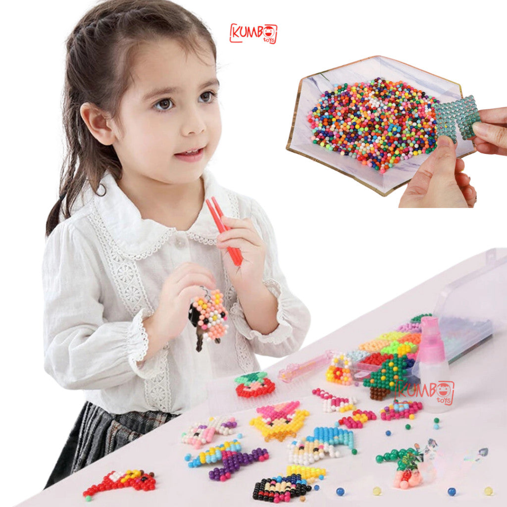 Mainan Edukasi Anak DIY Water Beads Set Magic Beads Mist Kerajinan Tangan
