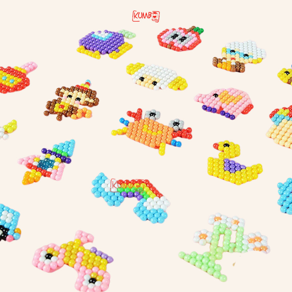 Mainan Edukasi Anak DIY Water Beads Set Magic Beads Mist Kerajinan Tangan