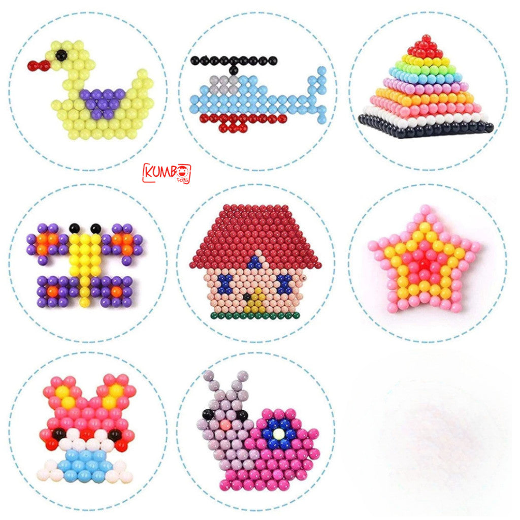 Mainan Edukasi Anak DIY Water Beads Set Magic Beads Mist Kerajinan Tangan