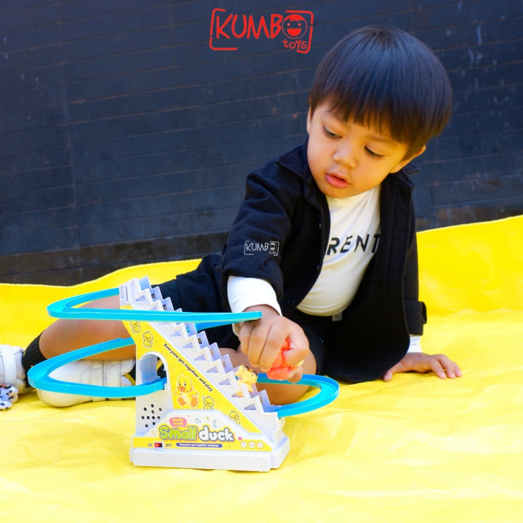 Mainan Anak Small Duck Track Bebek Meluncur