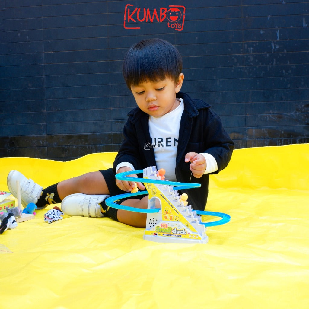 Mainan Anak Small Duck Track Bebek Meluncur