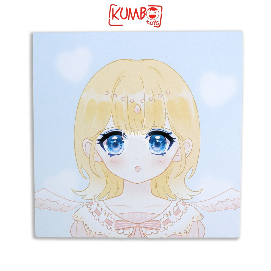 Mainan Edukasi Anak Stiker Ganti Wajah Makeup DIY Changing Face Sticker Keterampilan Merias Kartun Jepang