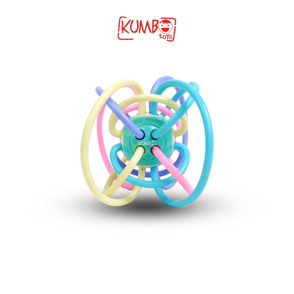 Mainan Bayi Manhattan Bola Gigit Teether Bayi BPA Free