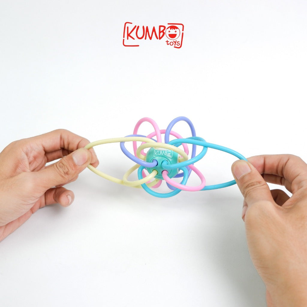 Mainan Bayi Manhattan Bola Gigit Teether Bayi BPA Free