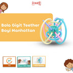 Mainan Bayi Manhattan Bola Gigit Teether Bayi BPA Free