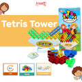 Mainan Tetris Tower Interaksi Anak Balance Tetra Tower Building Block