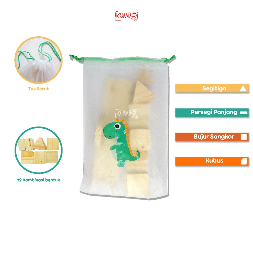 Mainan Edukasi Montessori Mainan Simulasi Kayu Blok Keseimbangan Timbangan Kayu  Mainan Kemampuan Sensorik Tangan Anak