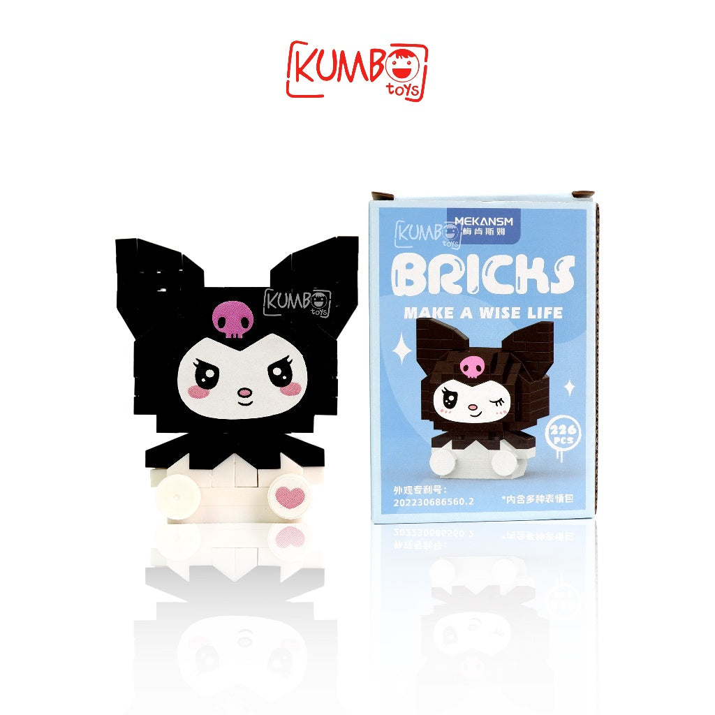 Mainan Bricks Karakter SANRIO 3D Puzzle Nano Bricks Vespa Non Vespa