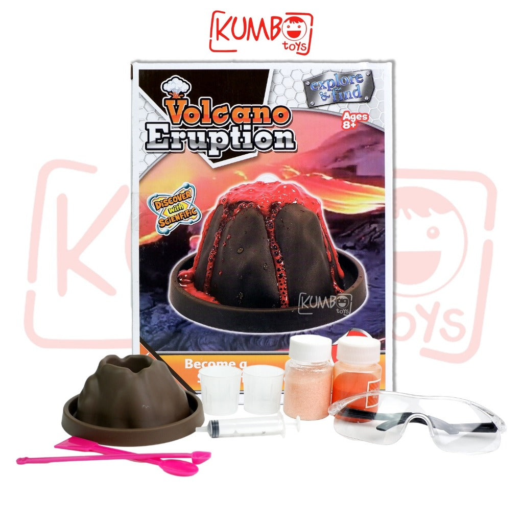 Mainan Edukasi Volcano Eruption Sains Eksperimen Letusan Gunung Berapi